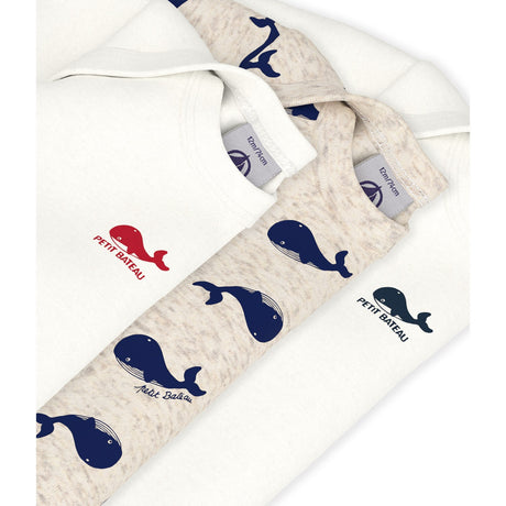Petit Bateau Variante 1 Long Sleeve Bodysuit