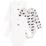 Petit Bateau Variante 1 Long Sleeve Bodysuit