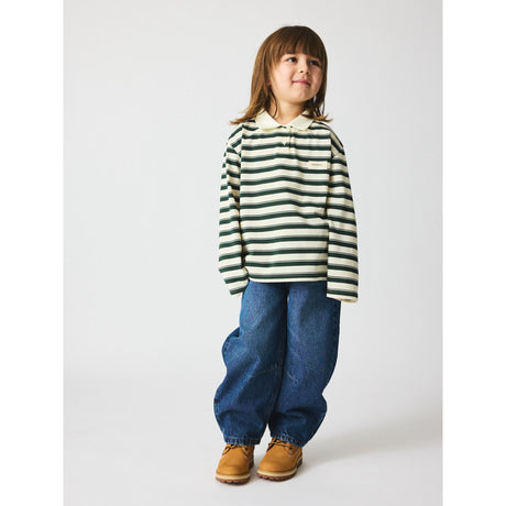 brunobruno nation Myrtle Jersey Stripe Kai Polo T-Shirt