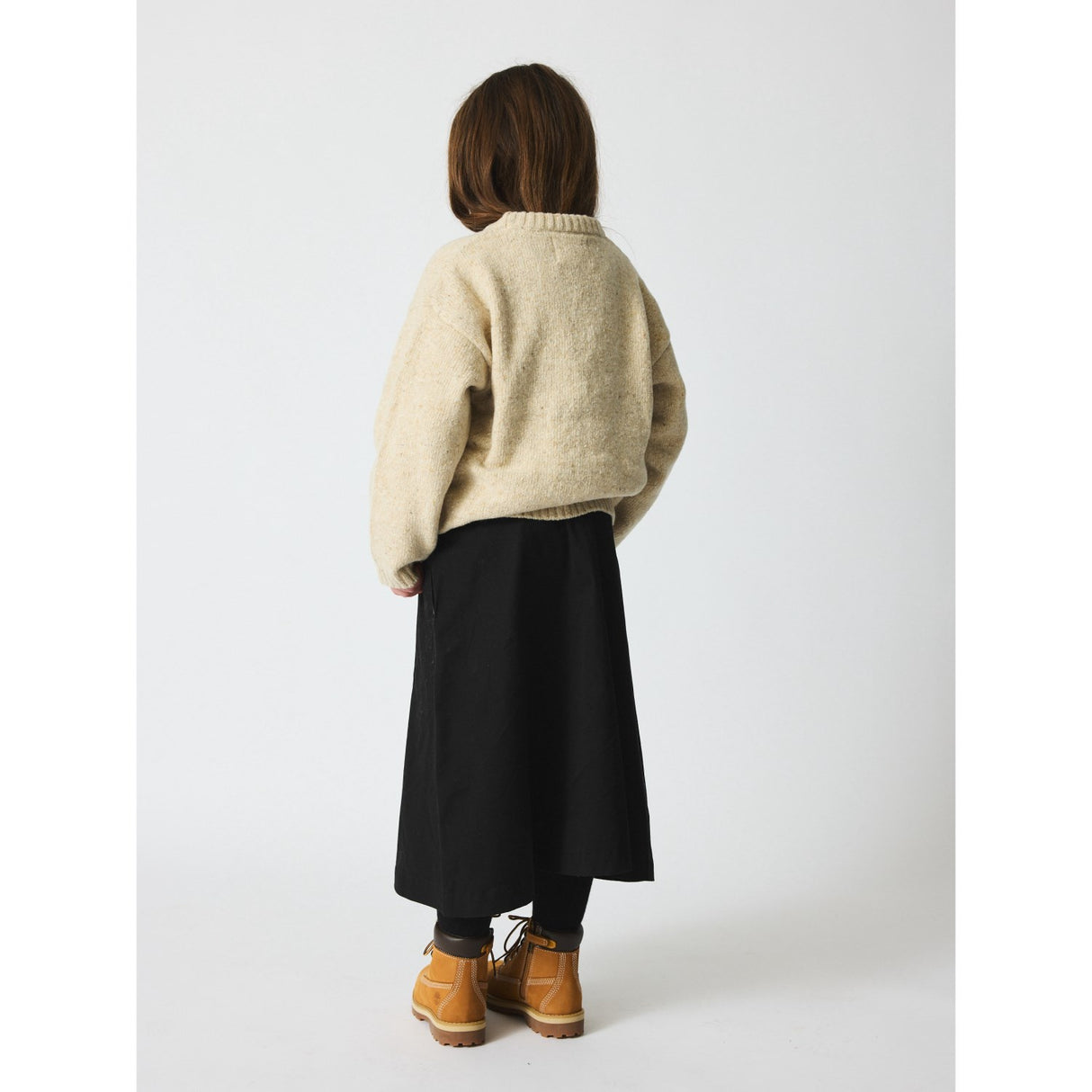 brunobruno nation Antique White Melange Jude Sweater