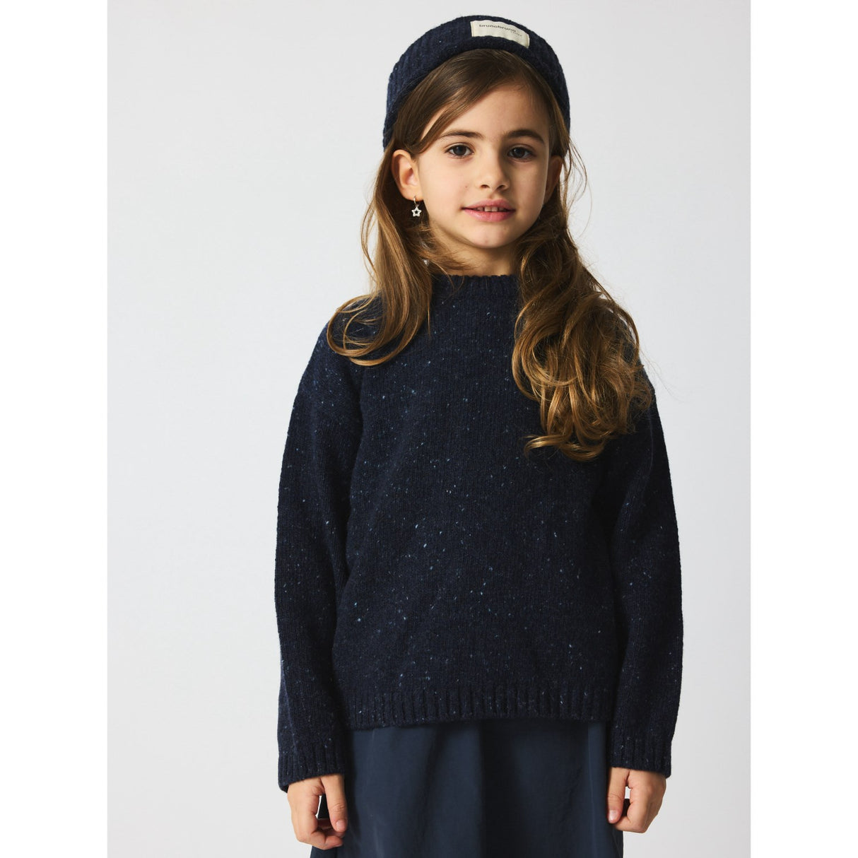 brunobruno nation Mood Indigo Blue Jude Sweater