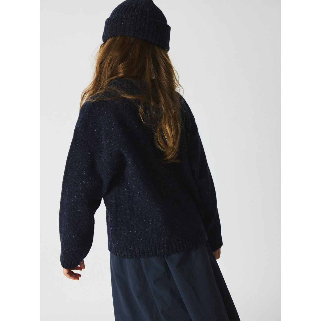 brunobruno nation Mood Indigo Blue Jude Sweater