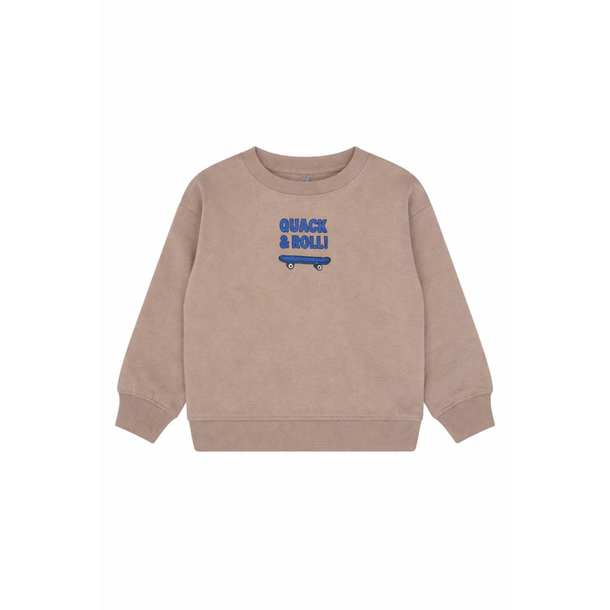 THE NEW Siblings Taupe Gray Tn Tnstvalino Os Sweatshirt