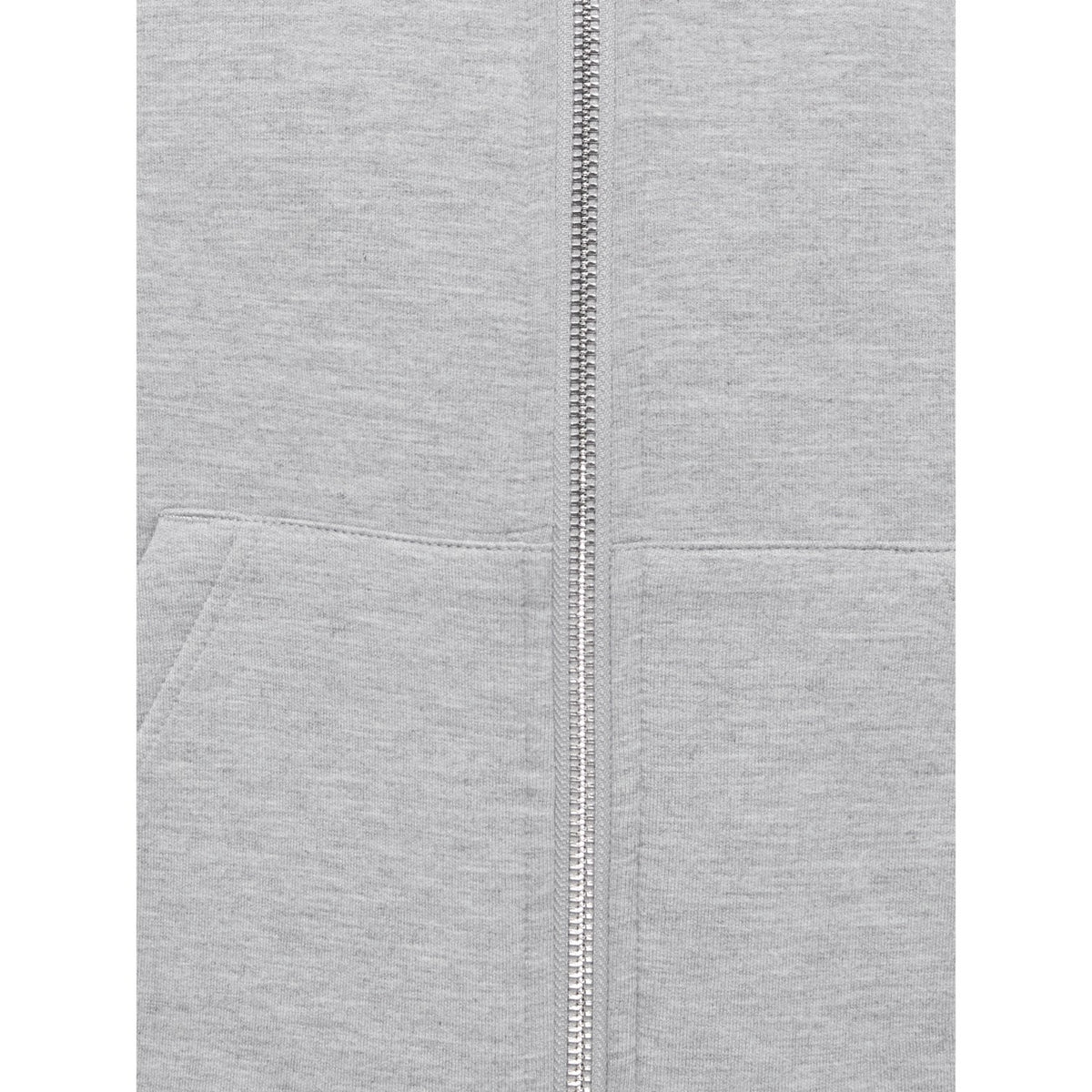 kids ONLY Light Grey Melange Kogsabrina L/S Scuba Zip Hoodie Jrs