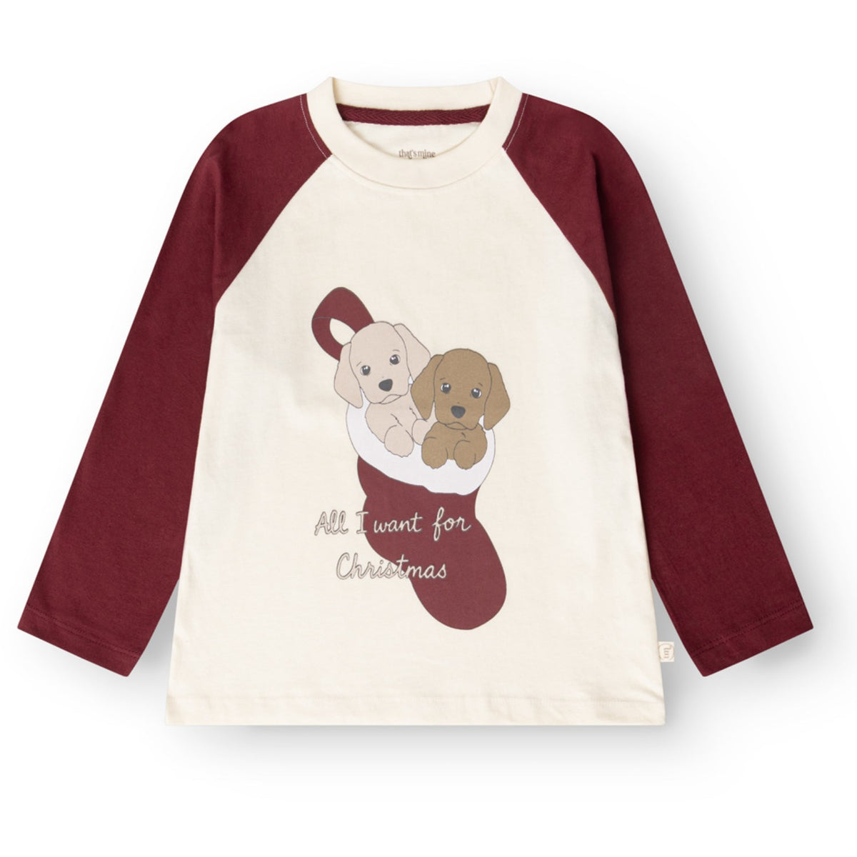 That's Mine Holiday Puppy Safi T-Shirt