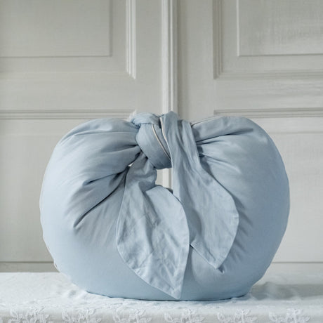 That's Mine Baby Blue Moon Nursing Pillow Sateen