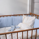 That's Mine Baby Blue London Bed Bumper