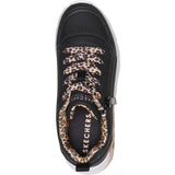 Skechers Black Uno Lite 2.0 - Leopard Stride