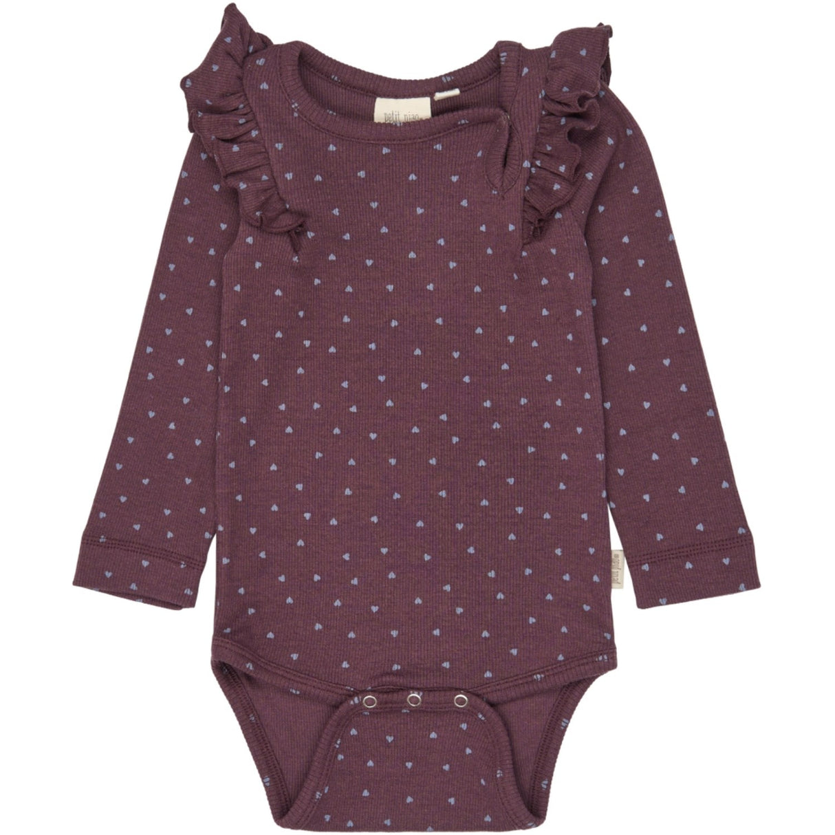 Petit Piao Huckleberry Heart Aop Ppsonja L_S Body