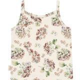 Petit Piao Eggnog Hydranger Aop Ppstar Girls Undershirt 2-Pack