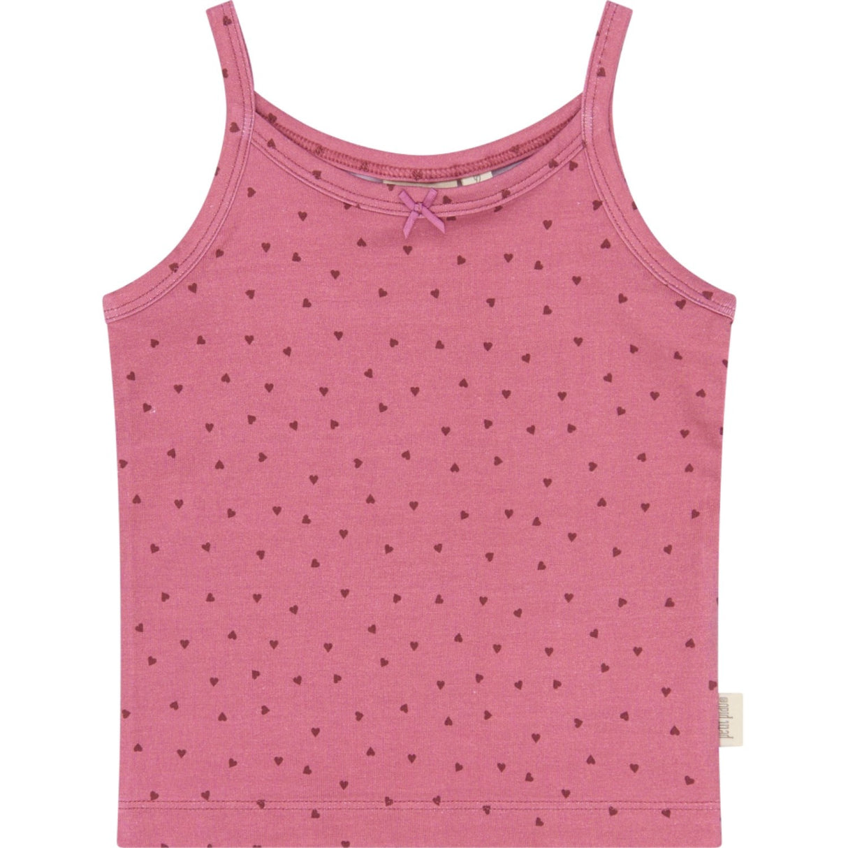 Petit Piao Eggnog Hydranger Aop Ppstar Girls Undershirt 2-Pack
