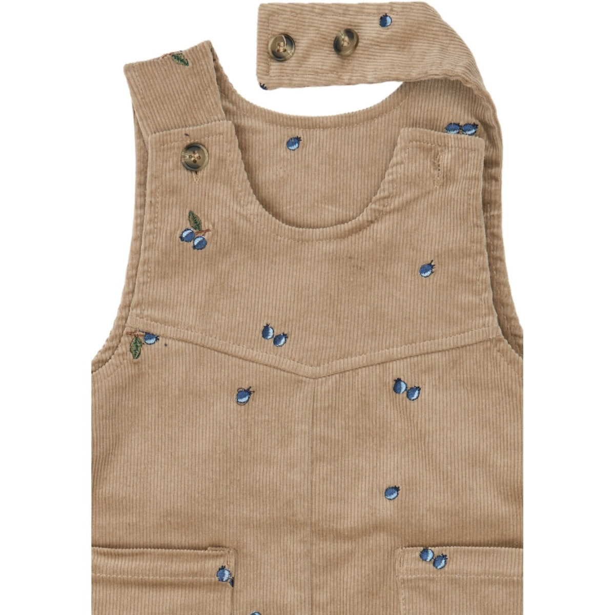 Petit Piao Nomad Ppgigi Cord Overalls Dress