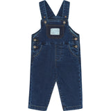 Petit Piao Blue Denim Ppgelm Denim Overalls