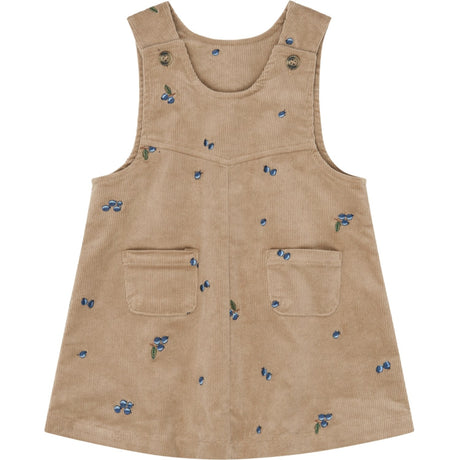 Petit Piao Nomad Ppgigi Cord Overalls Dress