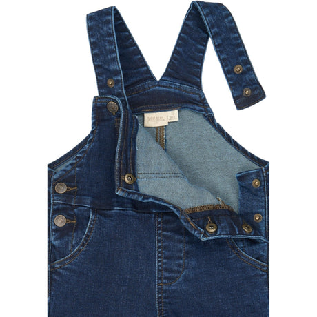 Petit Piao Blue Denim Ppgelm Denim Overalls