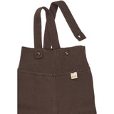 Petit Piao Chestnut Ppdag High Strap Knit Pants
