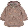 Petit Piao Fossil Fox Aop Ppdard Winter Jacket