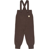 Petit Piao Chestnut Ppdag High Strap Knit Pants