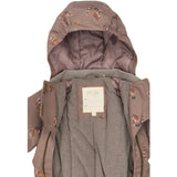 Petit Piao Fossil Fox Aop Ppdard Snowsuit