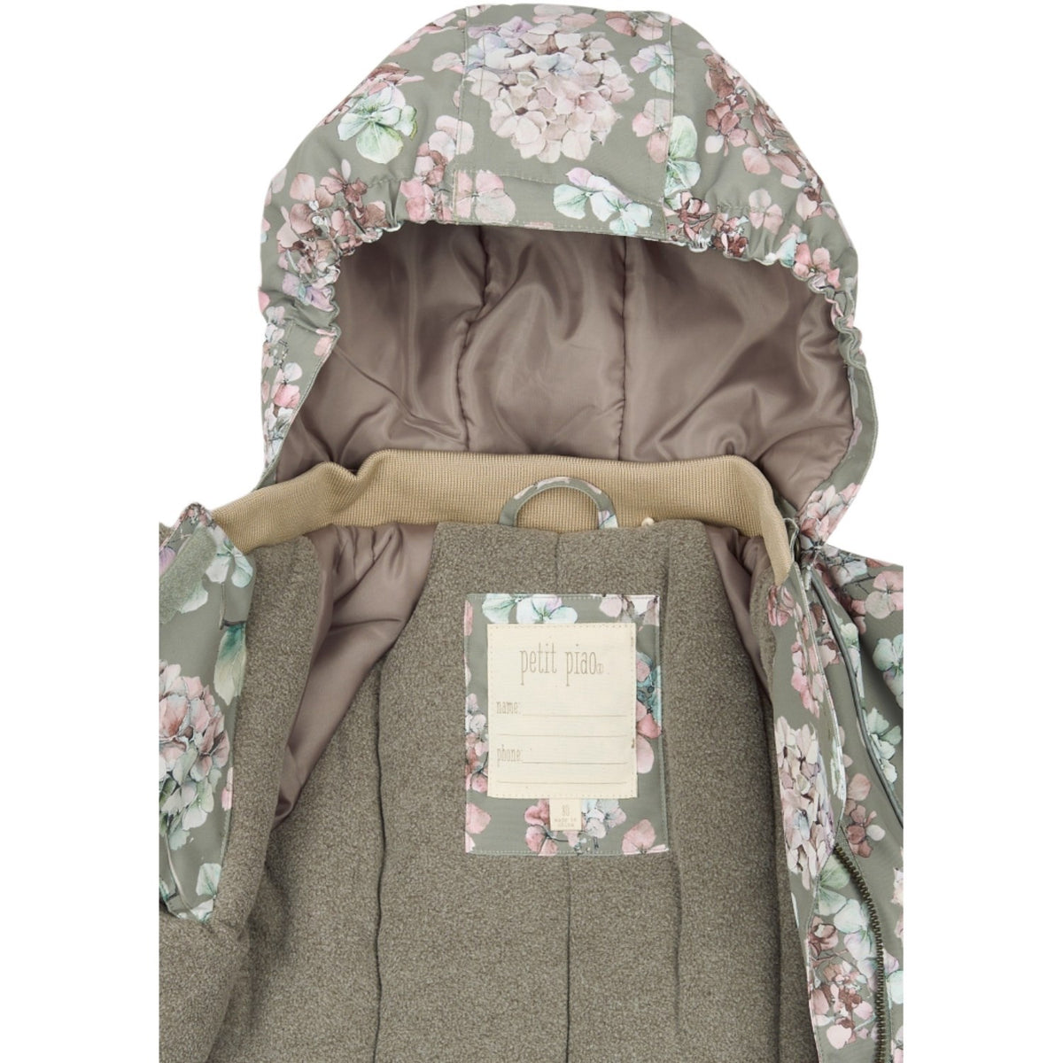 Petit Piao Shadow Hydranger Aop Ppdard Winter Jacket