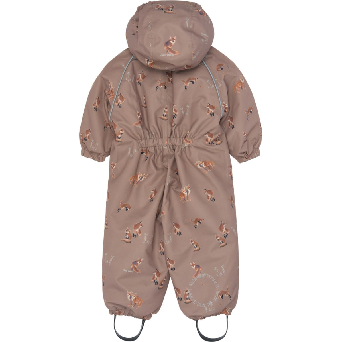 Petit Piao Fossil Fox Aop Ppdard Snowsuit