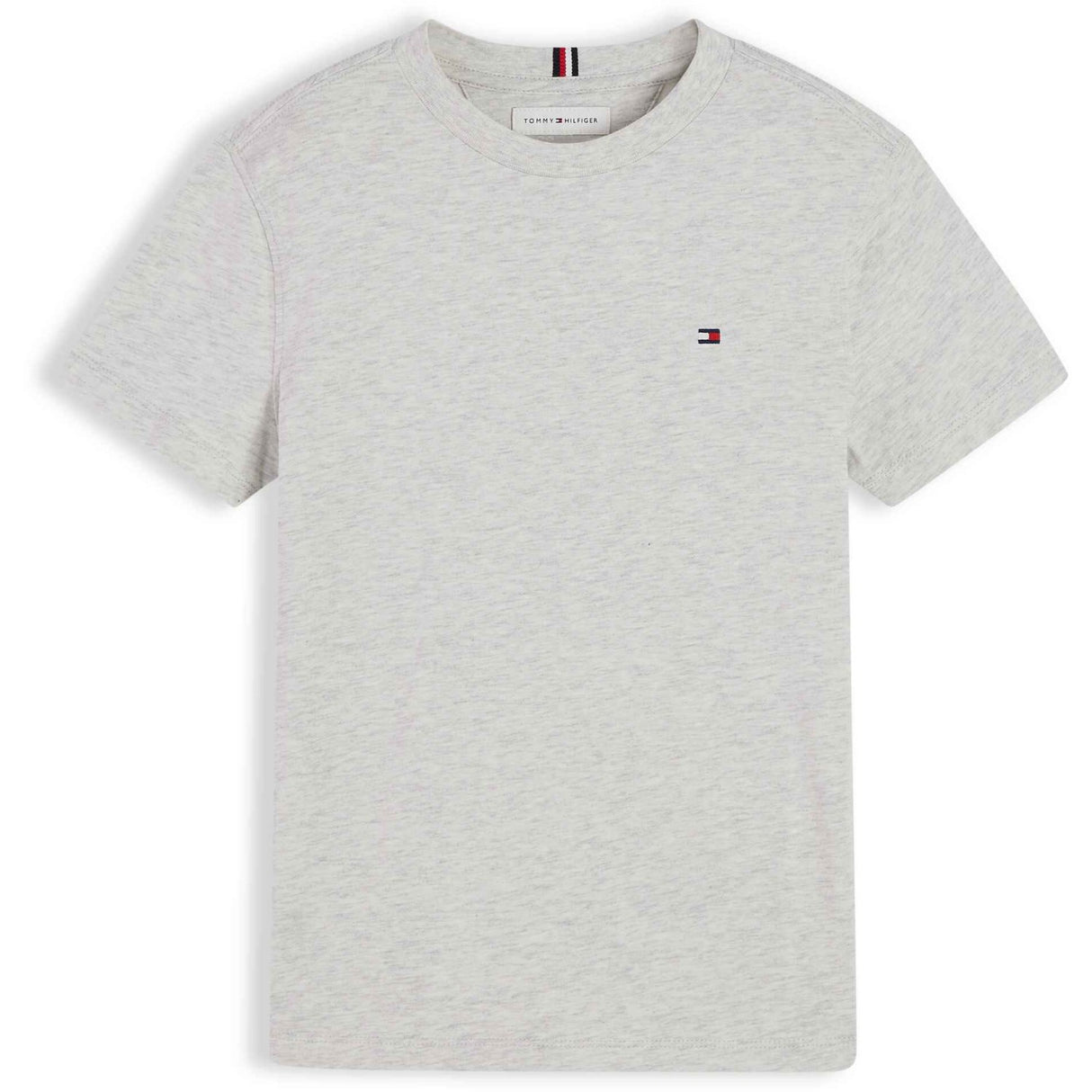 Tommy Hilfiger Grey Heather Essential Cotton Reg Fit Tee Ss