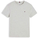 Tommy Hilfiger Grey Heather Essential Cotton Reg Fit Tee Ss