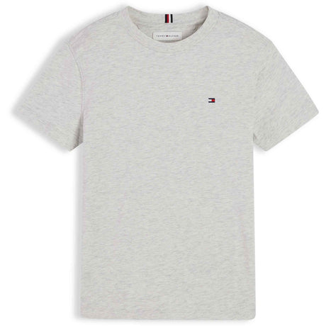 Tommy Hilfiger Grey Heather Essential Cotton Reg Fit Tee Ss