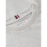 Tommy Hilfiger Grey Heather Essential Cotton Reg Fit Tee Ss