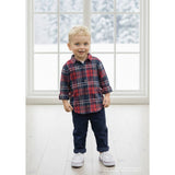 Hust & Claire More Navy Garry Ottoman