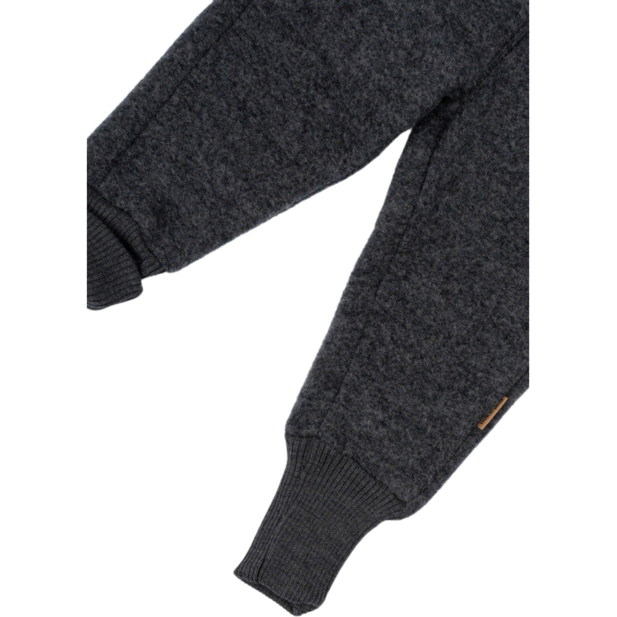 Mikk-Line Anthracite Melange Wool Pants