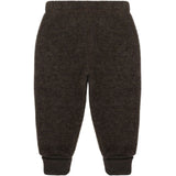 Mikk-Line Dark Brown Melange Wool Pants