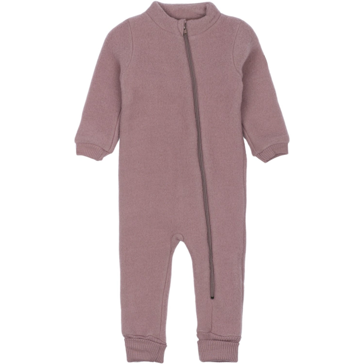Mikk-Line Twilight Mauve Wool Suit With Rib