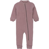Mikk-Line Twilight Mauve Wool Suit With Rib