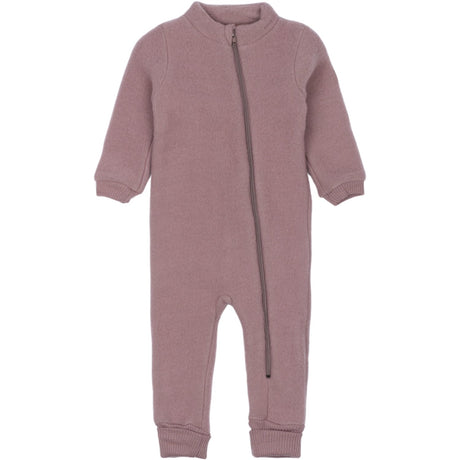 Mikk-Line Twilight Mauve Wool Suit With Rib