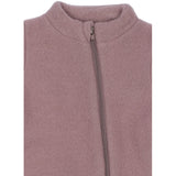 Mikk-Line Twilight Mauve Wool Suit With Rib
