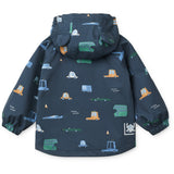 LIEWOOD Cars / Classic Navy Manu Rainwear Set