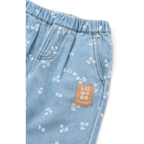 LIEWOOD Cherry Heart Sandy / Denim Borris Light Denim Printed Pants