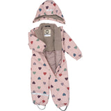 Mikk-Line Heart AOP Snow Suit AOP