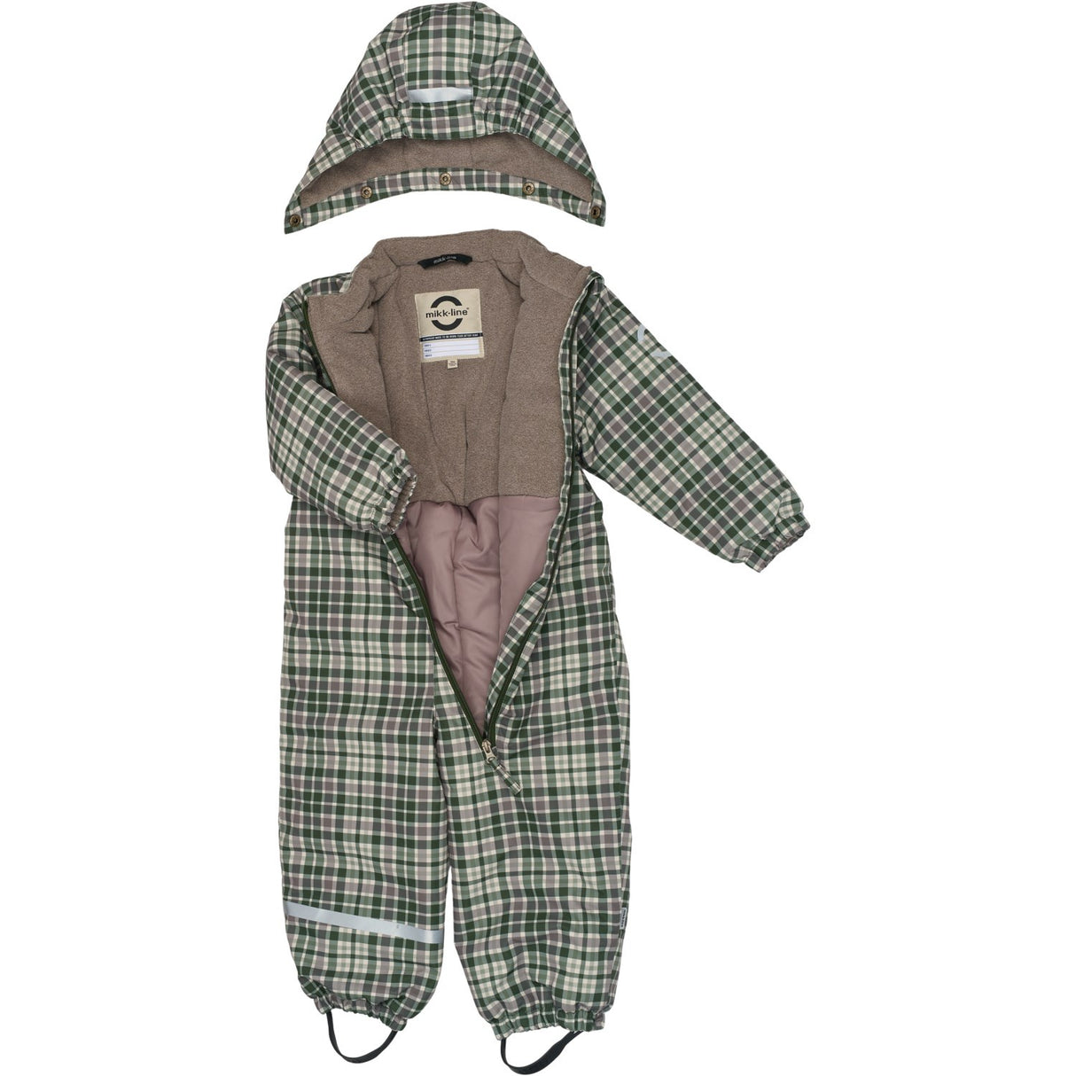 Mikk-Line Check AOP Snow Suit AOP