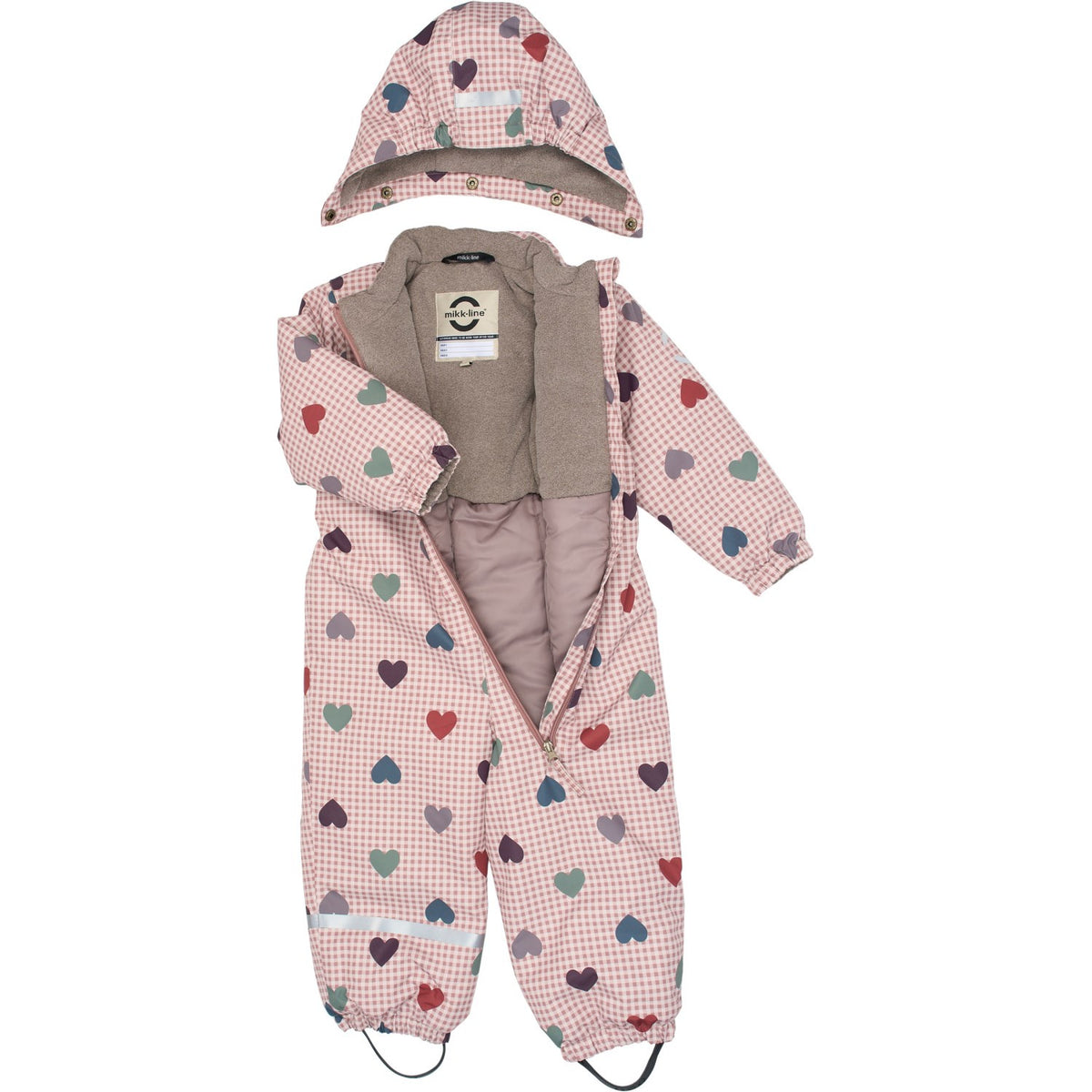 Mikk-Line Heart AOP Snow Suit AOP