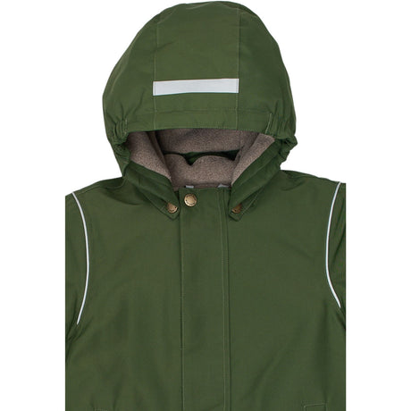 Mikk-Line Kombu Green Winter Jacket Solid
