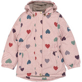 Mikk-Line Heart AOP Winter Jacket Waist AOP