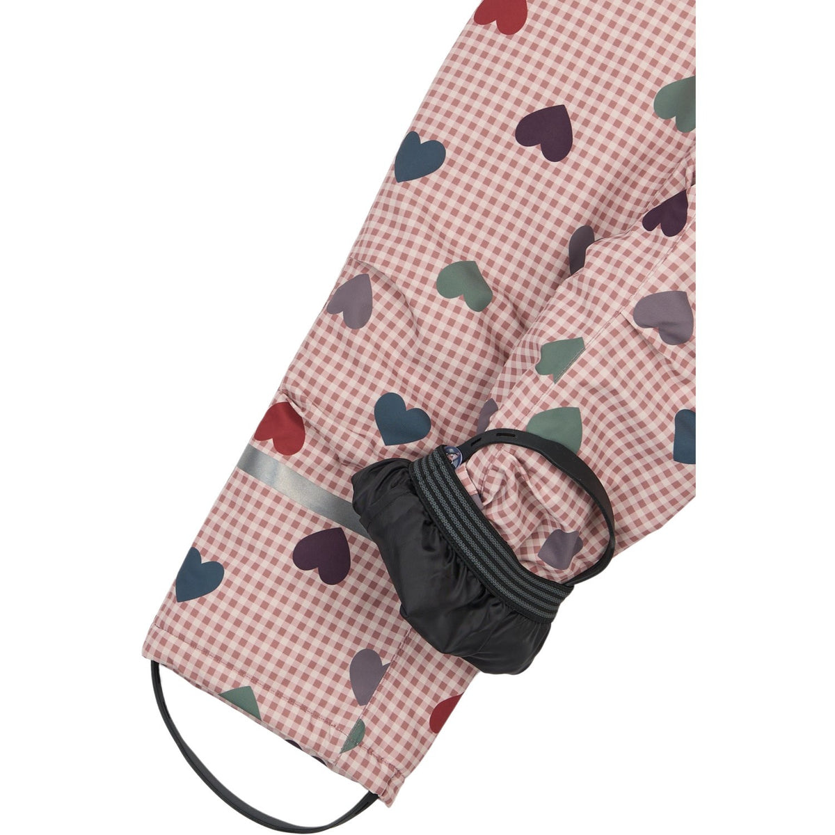 Mikk-Line Heart AOP Uni Snow Pants AOP