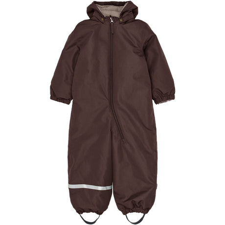 Mikk-Line Coffee Bean Snow Suit Solid Brown