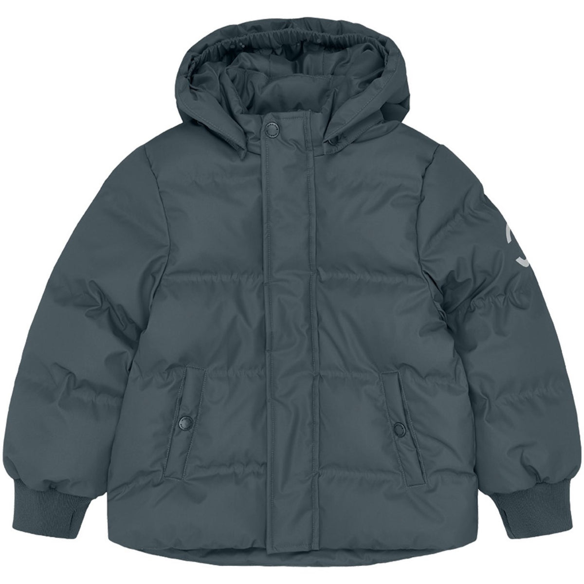 Mikk-Line Dark Slate Puffer Jacket