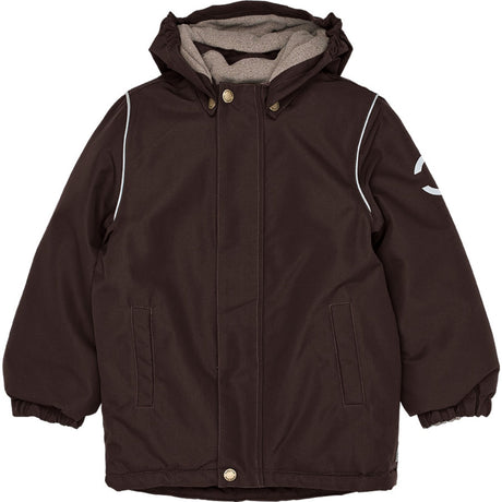 Mikk-Line Coffee Bean Winter Jacket Solid Brown