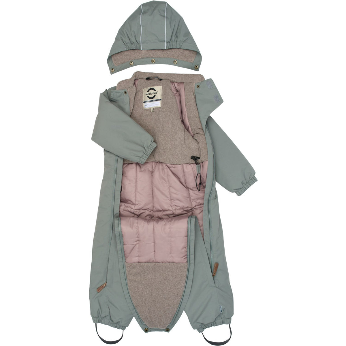 Mikk-Line Sedona Sage Nylon Baby Suit - Solid