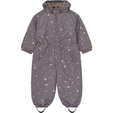 Mikk-Line Snowflake AOP Polyester Junior Suit - Glitter