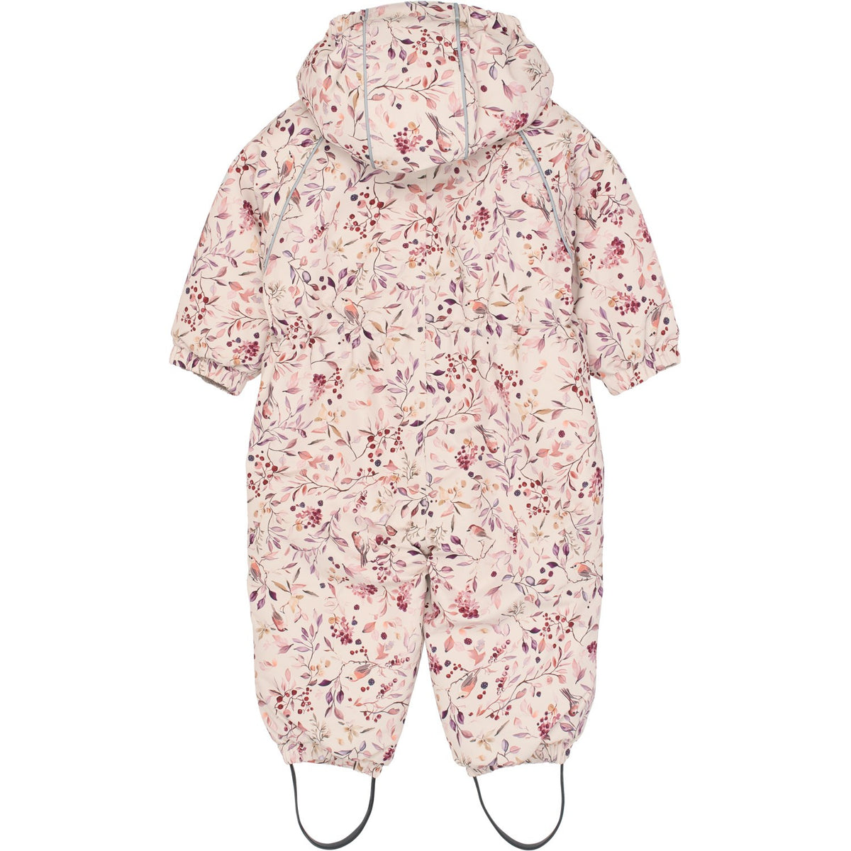 Mikk-Line Berries & Birds AOP Polyester Baby Suit - AOP